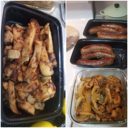 Meal prep done, can't succeed unless you plan...