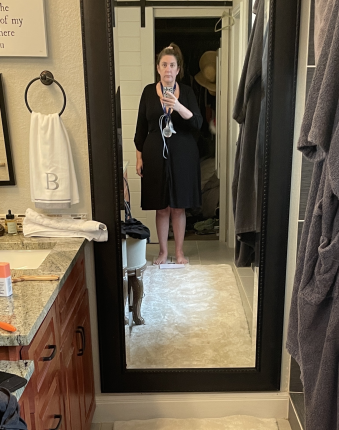 Here’s me weighing in today with hospital drains around my neck. Life happens. You’ll still get this