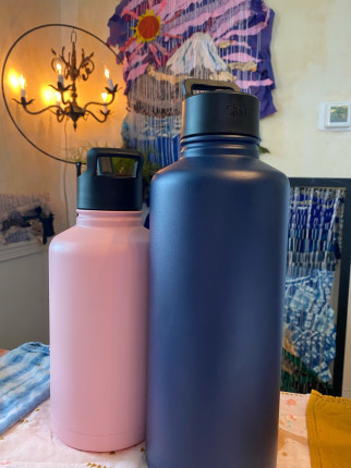 84 and 64 oz. bottles ready to go for today!