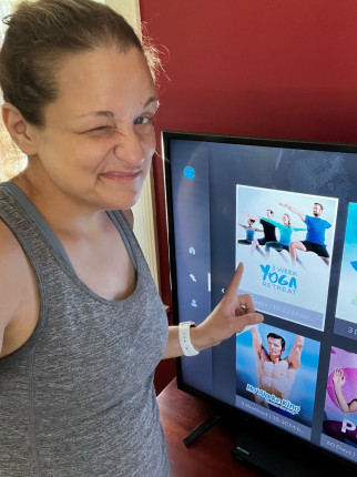 Lower back was bothering me quite a bit this morning, so rather than saying “screw it” and not doing