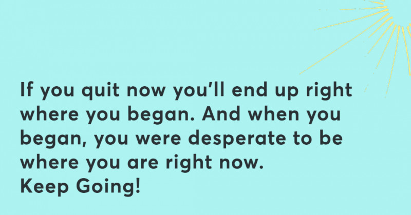 How was your weekend? ...and how was the weigh-in?Here's a little Monday Motivation reminder Delali