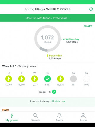 I'm excited, I just Joined a Step Bet, to support my efforts over here.