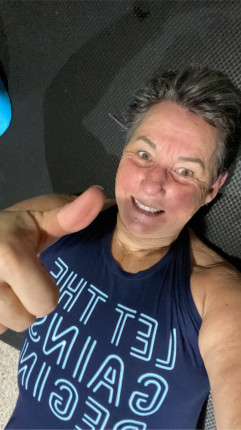 Joel’s Lower BODi Legs from 4-5-22. Wowzer I could barley get down my stairs after! Today was my 12t