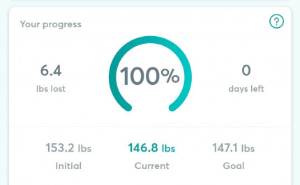 I won by a couple of ounces. This bet definitely made me realize how strong the mind really is. For