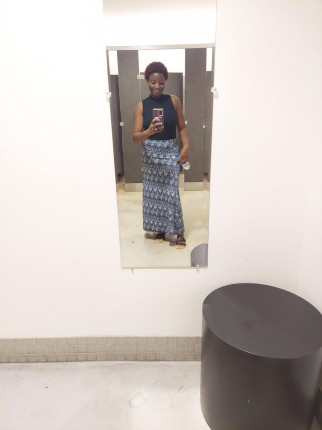 I can fit my size small skirt again without it being ridiculously tight! It's up in the air if I'll