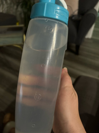 Last bit of water for the day!