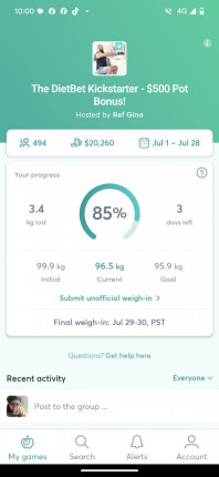 Guys I'm so close and I have to say it is really helping me get into the zone. I think I will do ano