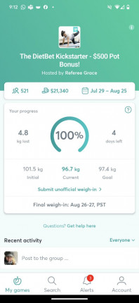 Things are going well but I have to be so mindful as my weight can jump around so very quickly. Here