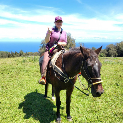 Like a recent poster, I also switched it up! Horseback riding in Hawaii a few days ago! (It can take