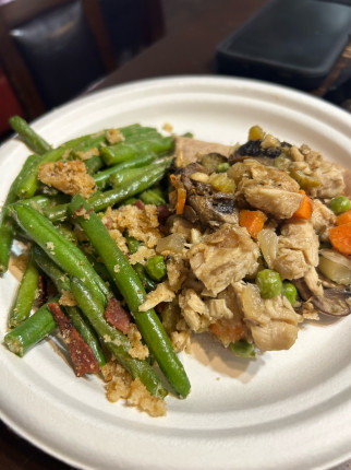 Ilanas open faced chicken pot pie recipe So good