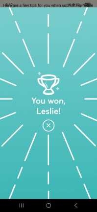 By the skin of my teeth. I made it.