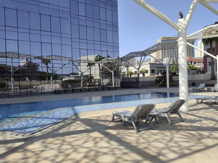 I'm on vacation. But still got my workout in!I burned 700 kcal in this pool this morning. Now I'm ou