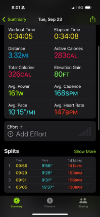 Already got an upper body workout + 3 mile run in this morning! About to have an egg white sandwich