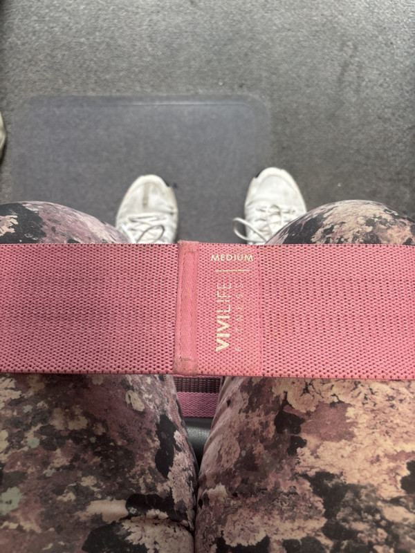 I work in an office where I sit most of my 8hrs a day Monday through Friday. Decided to add my resis