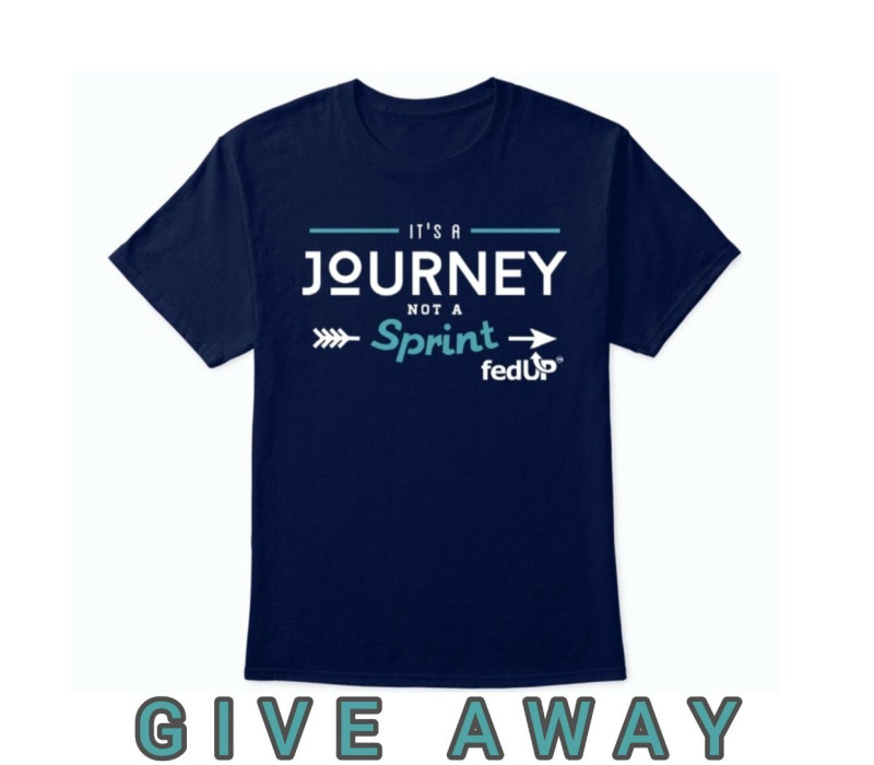 Giveaway time for two winners of a fedup tee! To enter to win leave below your favorite weightloss q