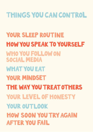 There is a lot going on in the world lately. THIS YEAR I want to focus my energy on the things in my