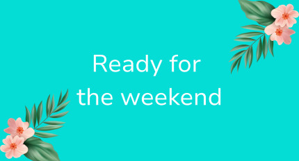 "Good morning and Happy Friday!Weekends can be a challenge to get your workouts in so you need to ha