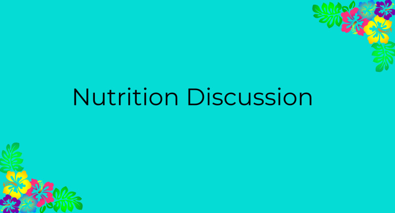 Nutrition Discussion Nutrition can feel overwhelming with all the “rules” out there, but the truth i
