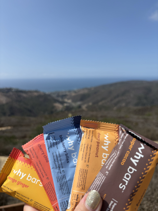 I’ve started eating Why Bars last year, they are clean (gluten free, soy free, vegan) and have chia