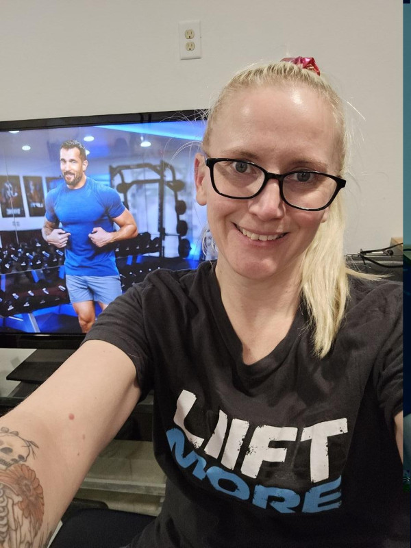 Day 1 in the booksKeeping with my current program. Today's workout was W4D2 25min Speed Train- lower