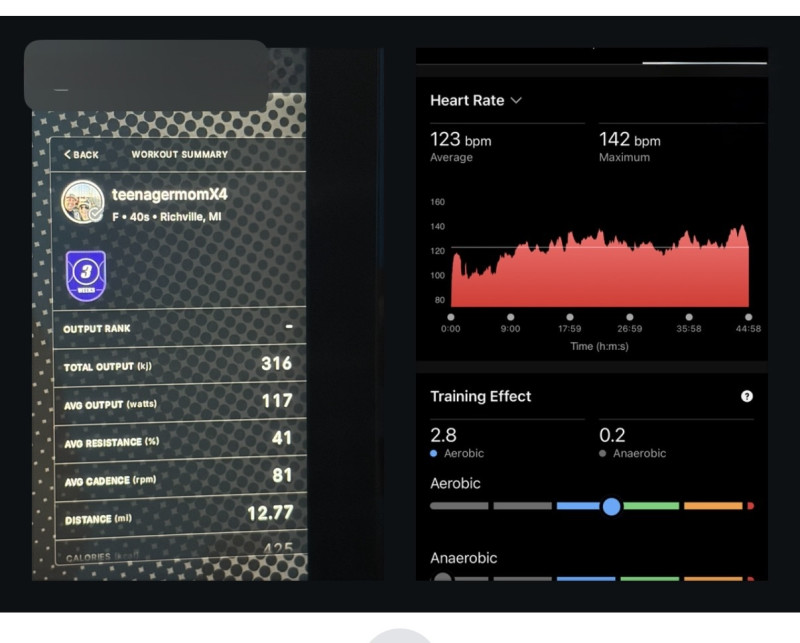 Didn’t sleep well last night so I decided to sleep in and get my workout in after work. Got a 45 mi