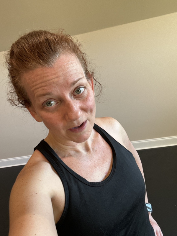 Dang, that was a workout! Day 4 ✅! You know you’ve made progress when you’re sumo squatting the same