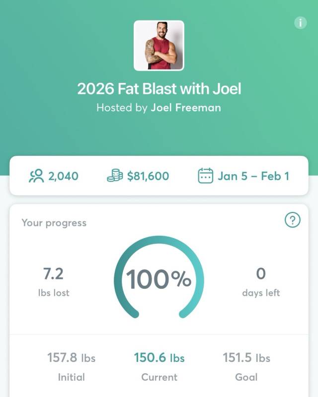 I did it! It was a bit nerve wracking yesterday because i was .1 below my goal and we all know how h