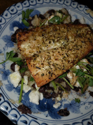 Did a lottttt today already, and finally remembered to eat at 5pm. Made a fabulous 20 minute dinner