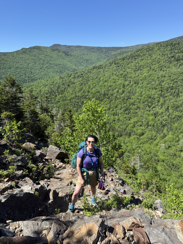 Getting outdoors is the best! I went on a long hike Tuesday…8 hours of mostly level woods walking wi