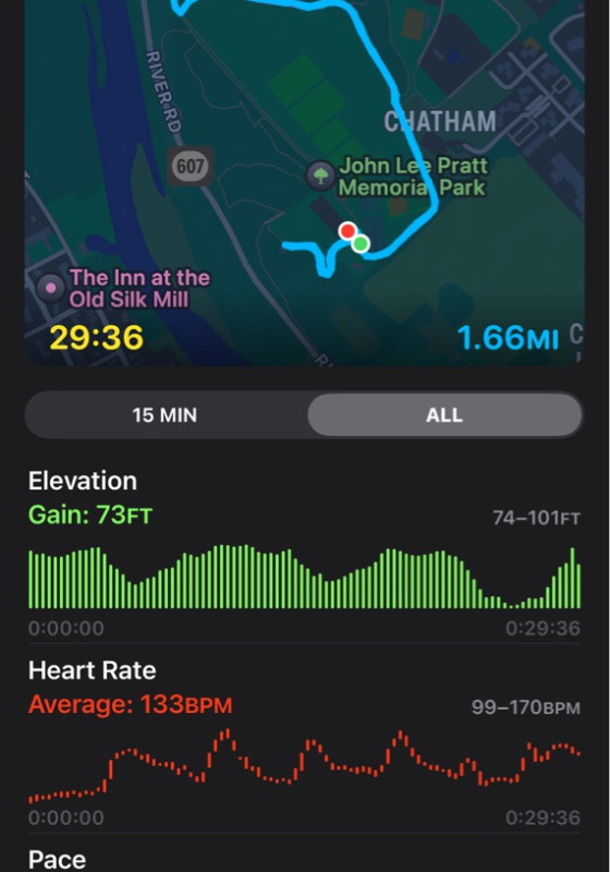 My friend motivated me to try jogging this morning - it went lol