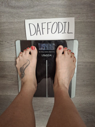 Well, I made weight for round 1 and half way to round 2 goal so that's good. I am nervous as I am g