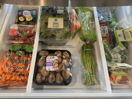 Some mid-week fresh veggie restock!