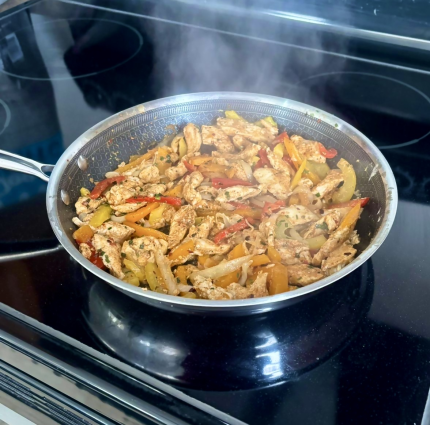 It’s not the whole meal but I am a big fan of meal prep. Whenever I cook something in the right dir