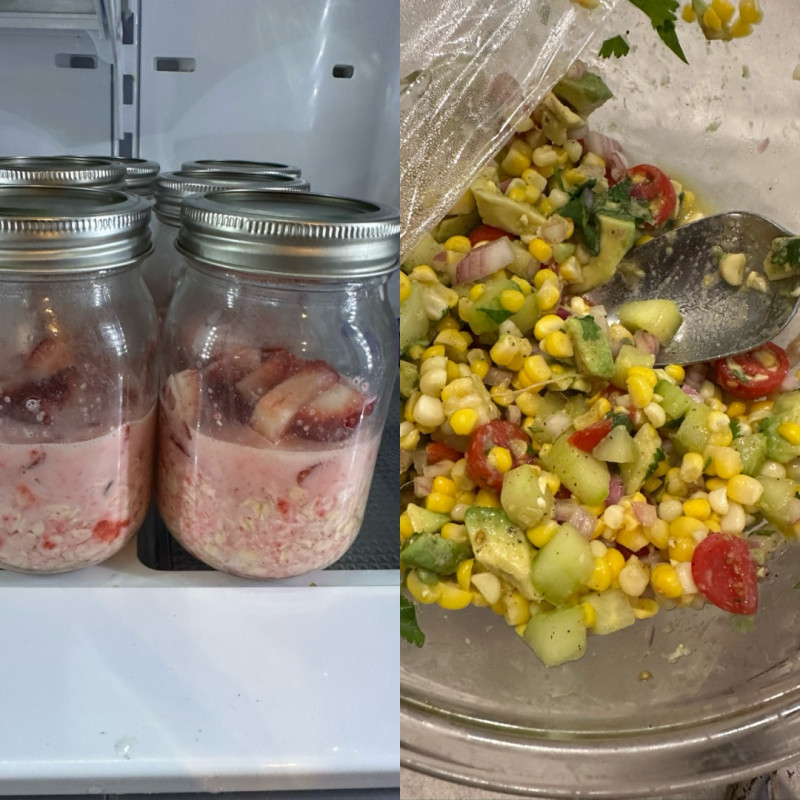 Fruits and vegetables are my weakness so prepping hard to make this challenge a success! Strawberry
