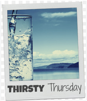 Cheers to Thirsty Thursday! Let's keep those water bottles filled today!What's your secret trick for