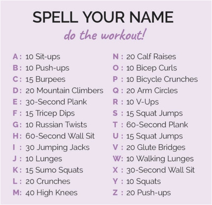 HAPPY WORKOUT WEDNESDAY!Turn exercise from a “I have to” to a “I want to!”You might not realize it,