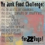 28-Day No Junk Food Challenge!