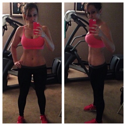 14 months post pardum. I have lost all of the 60lbs I gained and then some and I did almost all of i