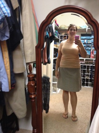 This is what I weighed in wearing this morning. Let's do this thing!