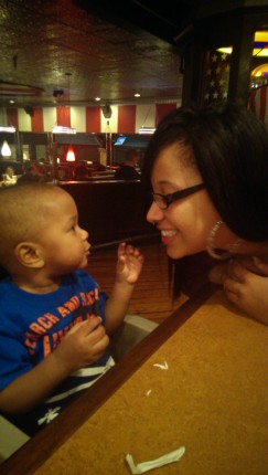 Me and my 2 year old son