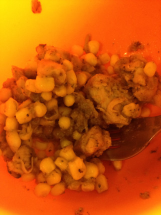 My dinner it tastes AMAZEING I can't believe I made this!