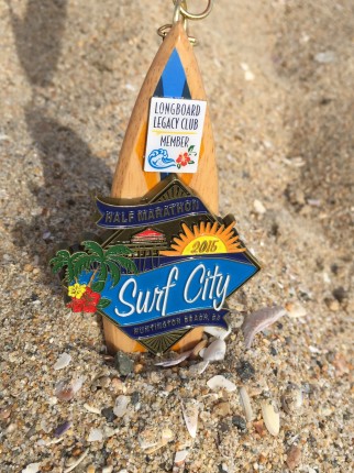 13.1 miles complete! Huntington Beach Half.