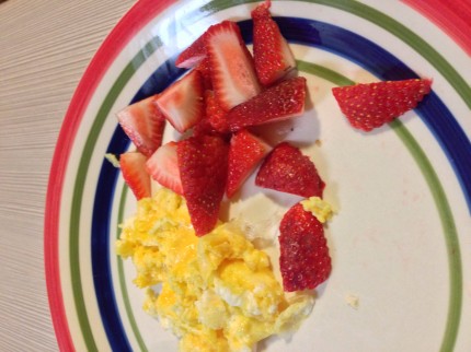 Breakfast for champs!! :)