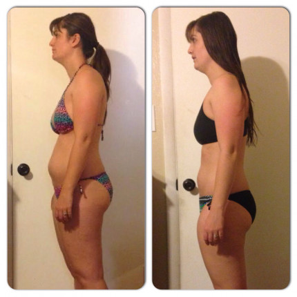 3 weeks ago to now! Met my diet bet goal, so I'm going to keep pushing this week! So excited!