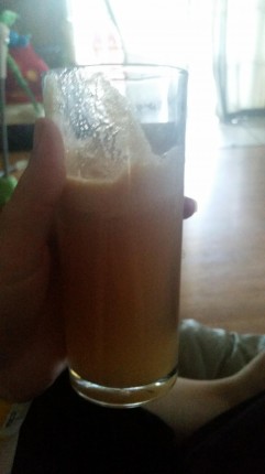 Some apple grapefruit and kiwi to start off my beautiful day!