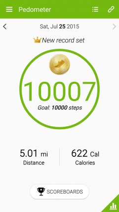 Just walked a mile and a half to add to my steps and drank way over 64oz of water today