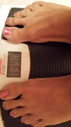 OMG I can't believe it I'm in the 130s! When I started the end of December I was at almost 190. My c