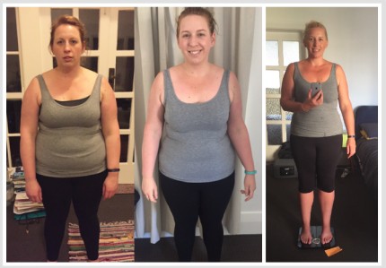 So I made it for Round 5 weigh in... not without a big push in the last two weeks... lots of soup an