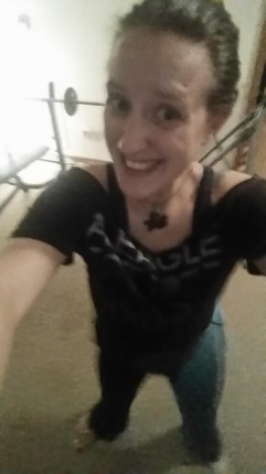 It's a weight bench and hula hooping kinda night