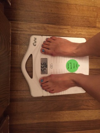 One pound less today.... Slowly but surely losing it! Soo excited to keep seeing results tho!